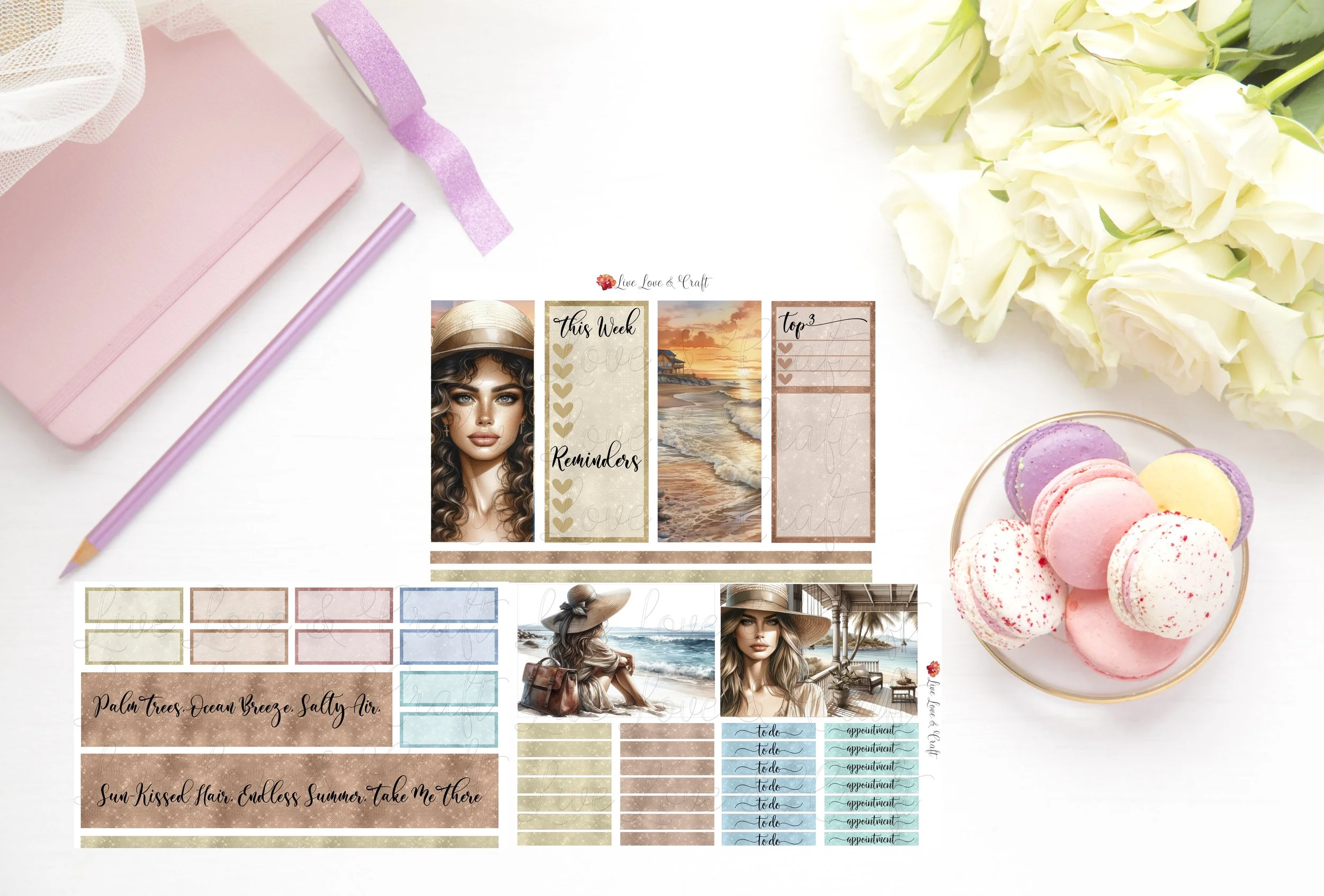 Vertical Weekly Kit - Endless Summer, take me there!