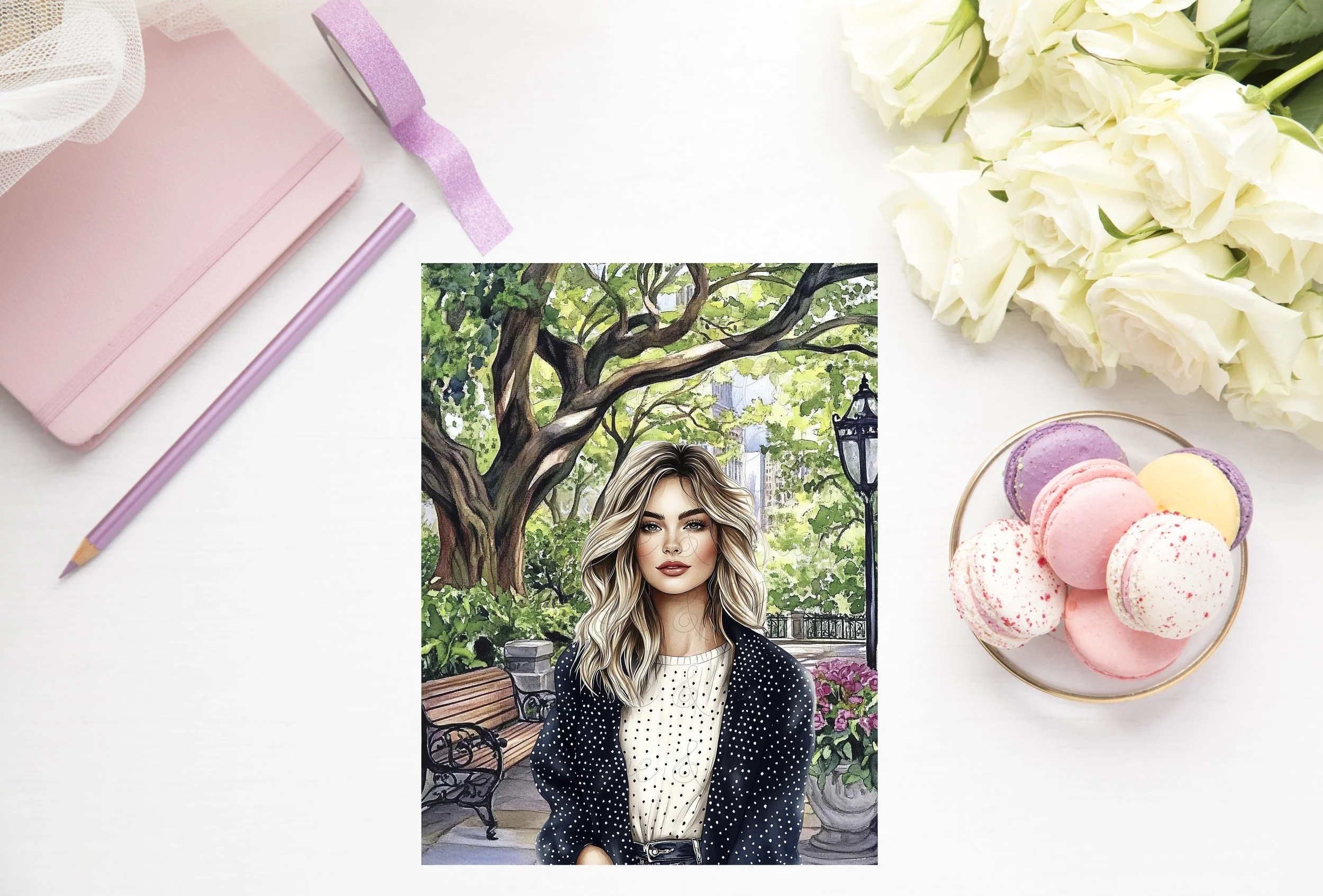 LLC Classic Disc Planner - A Day in Paris! Style #5.