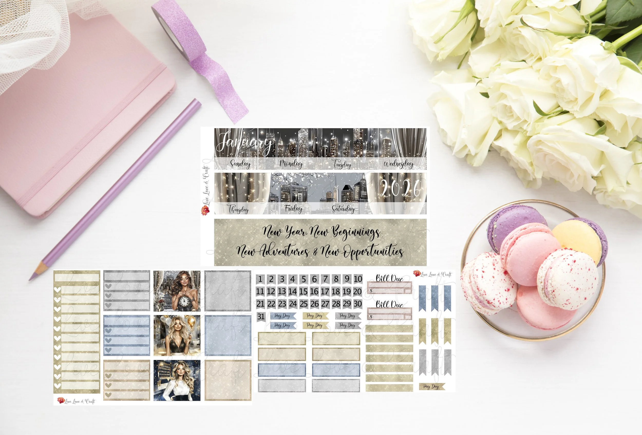 Monthly Kit - New Year, New Beginnings!