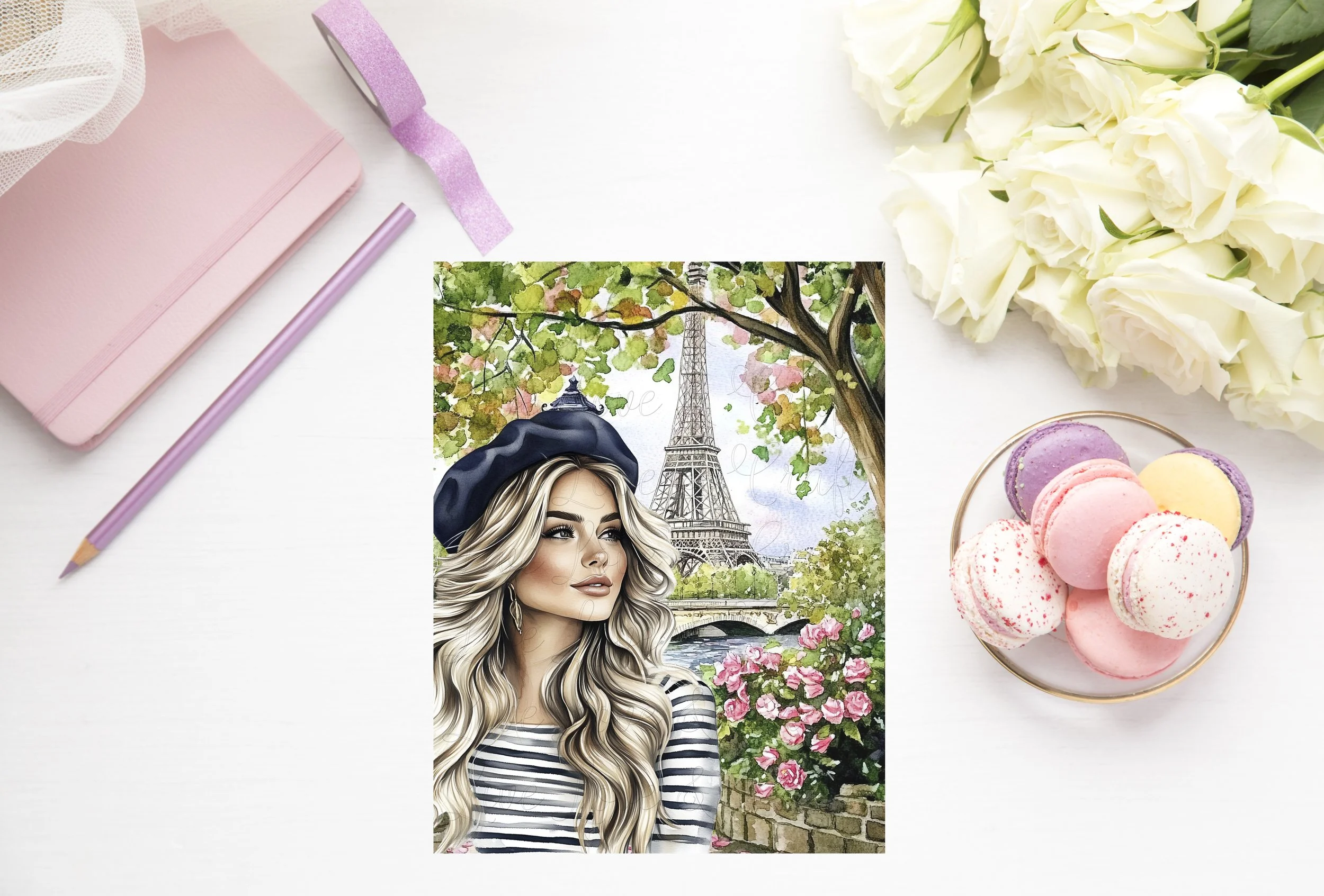 LLC Disc Planner - A Day In Paris! Style #2.