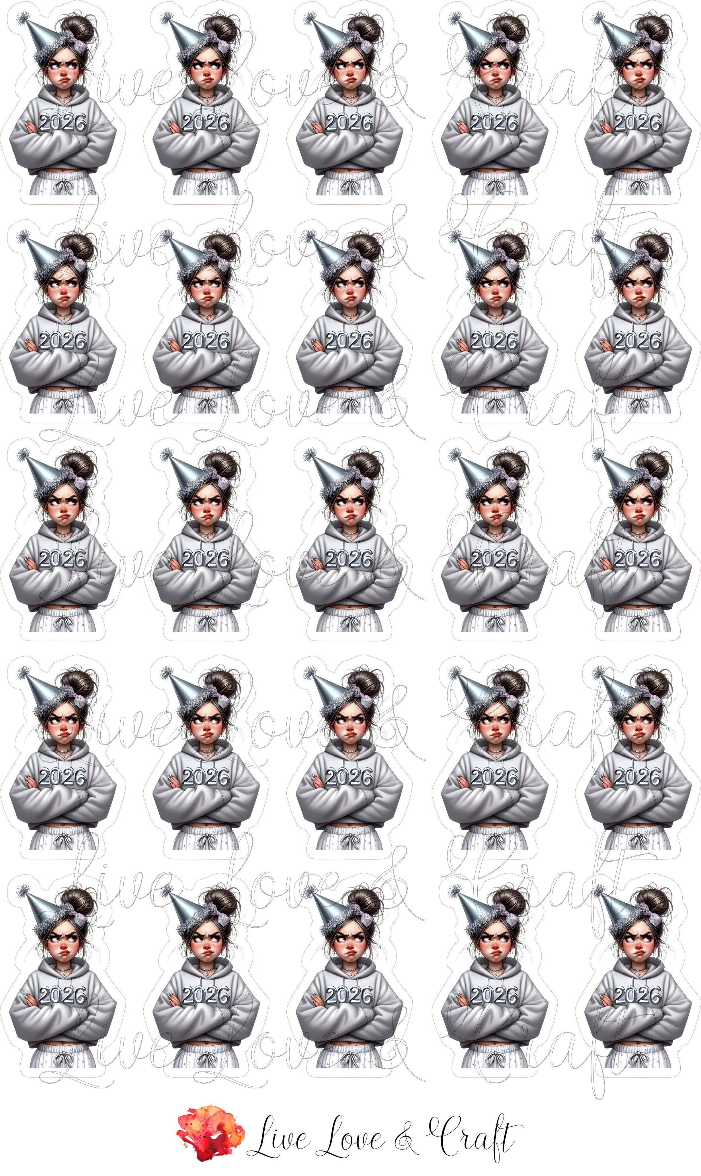 2026 NOT PARTYING .jpg