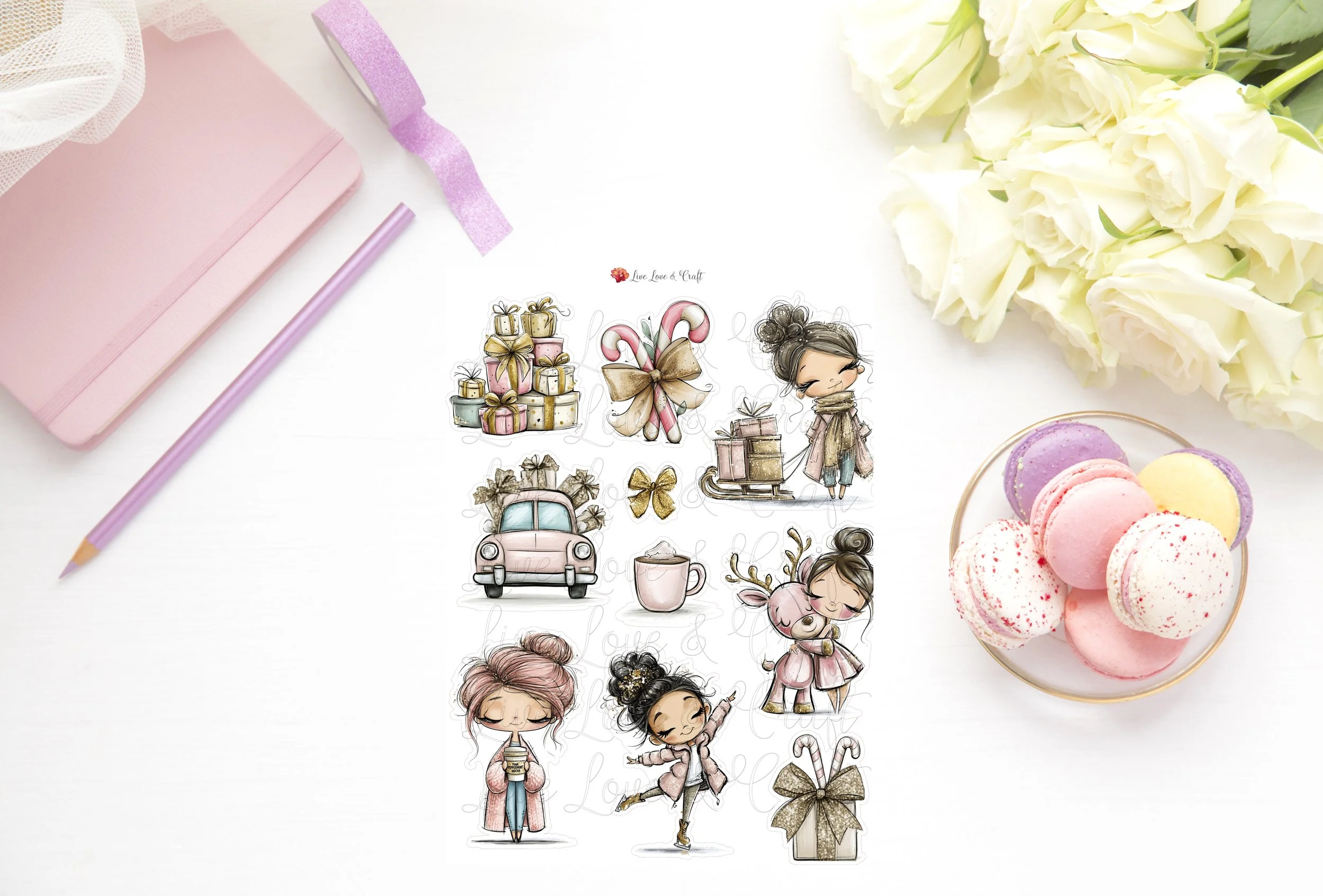Whimsical Die Cuts - Christmas!