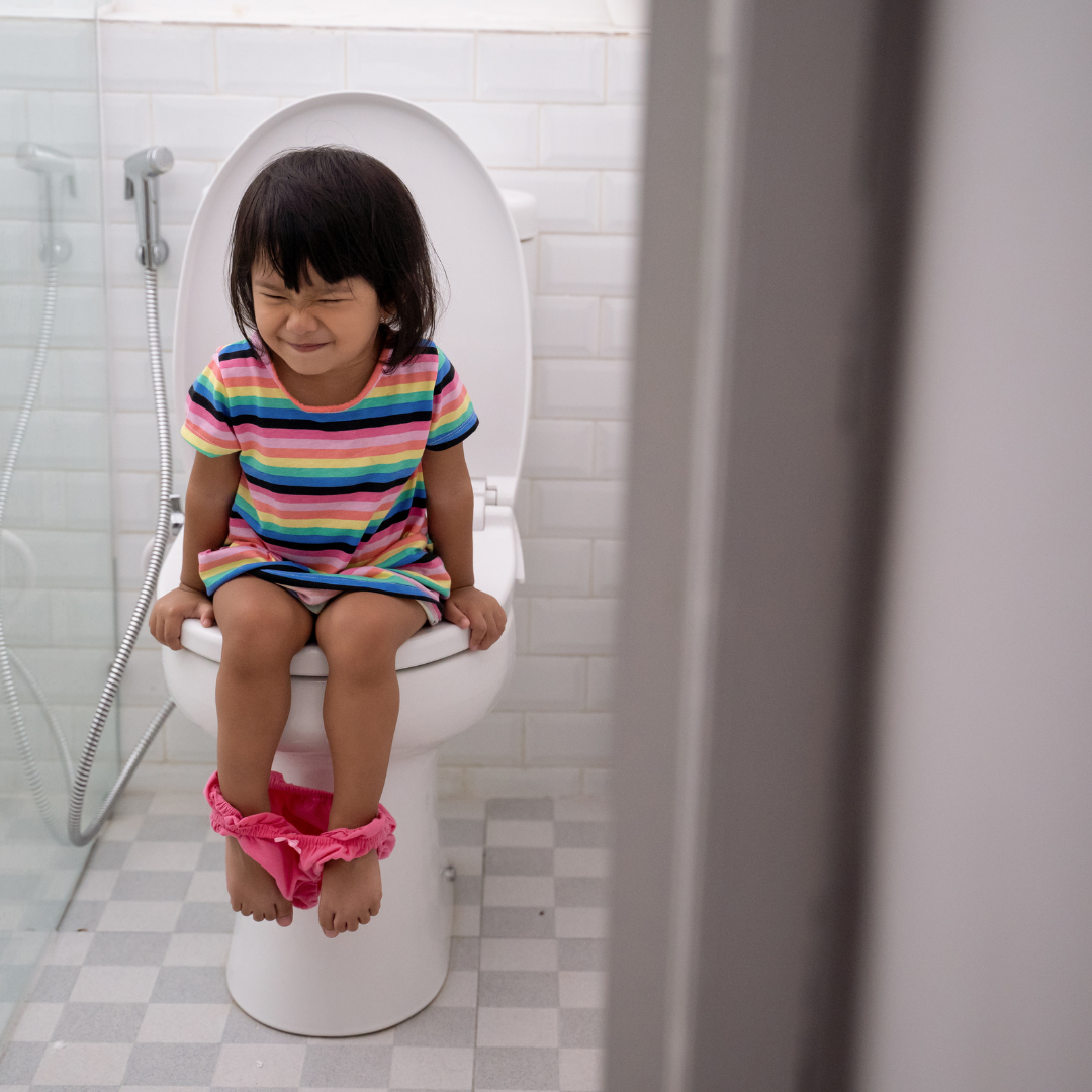 Find out why your child is refusing to do a poo or wee and how you
