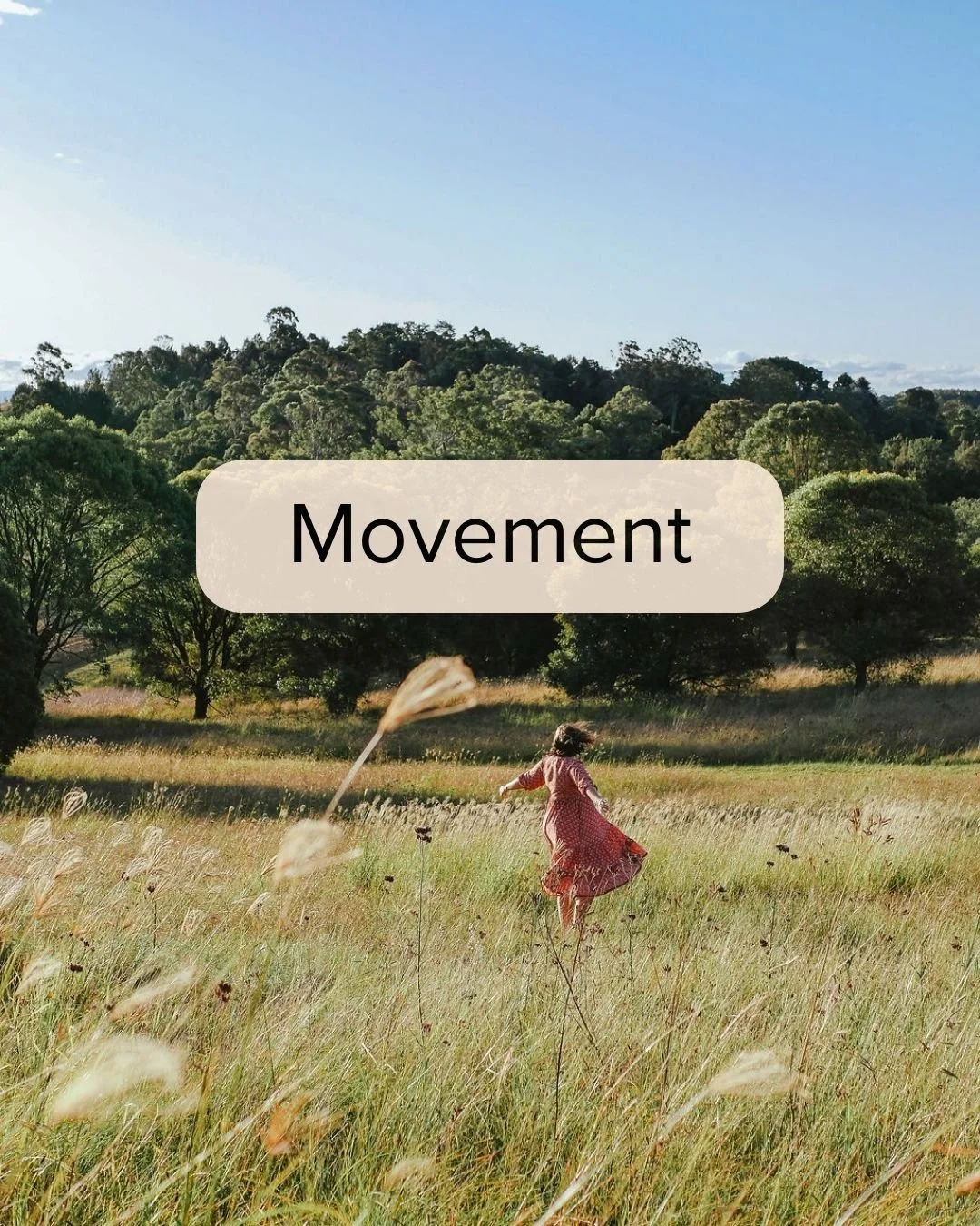 When you hear the word movement, what comes to mind?

For many women I work with, it&rsquo;s exercise: going for a run, heading to the gym, rolling out the yoga mat. And while those can be supportive, movement is also something much more gentle, nour