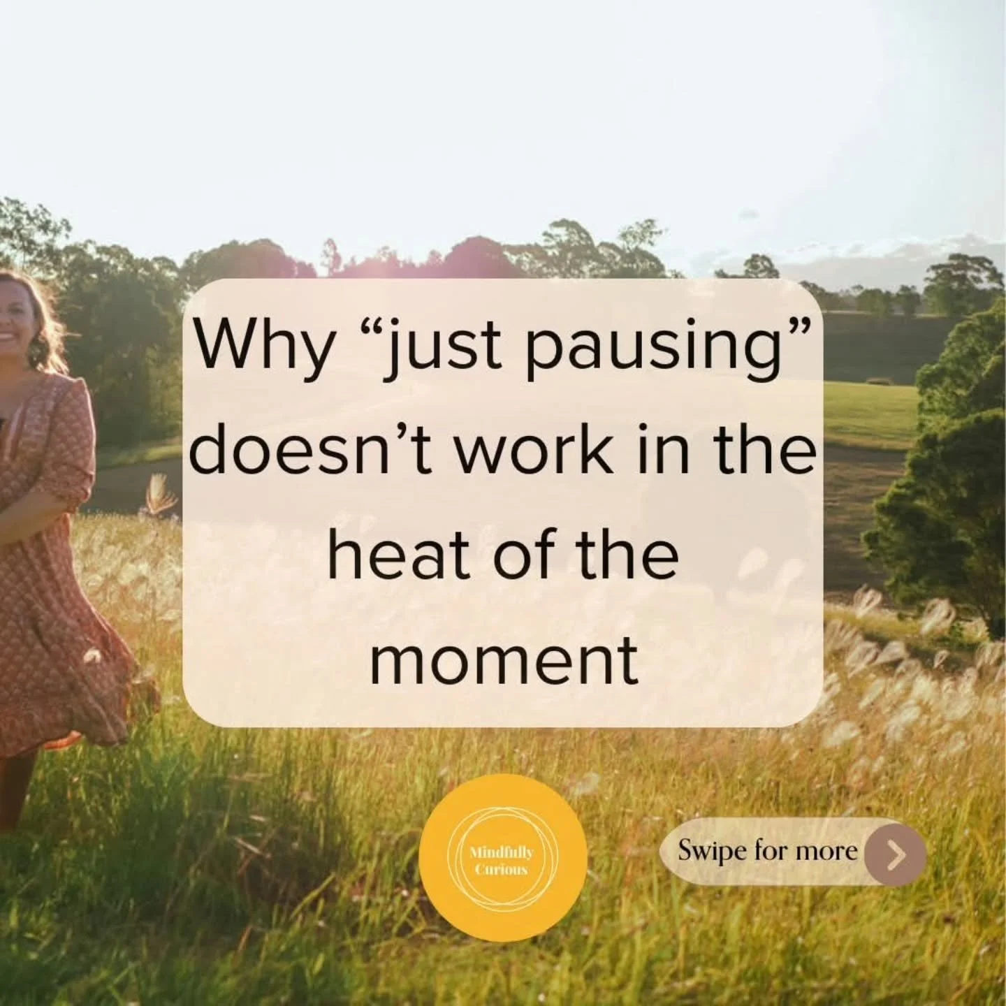 This weekend I went to a yoga day retreat (so needed!).

During a self-care workshop, someone asked the teacher:

&ldquo;How do we stop reacting in the moment when it feels so automatic?&rdquo;

The teacher&rsquo;s response was: &ldquo;Just observe y