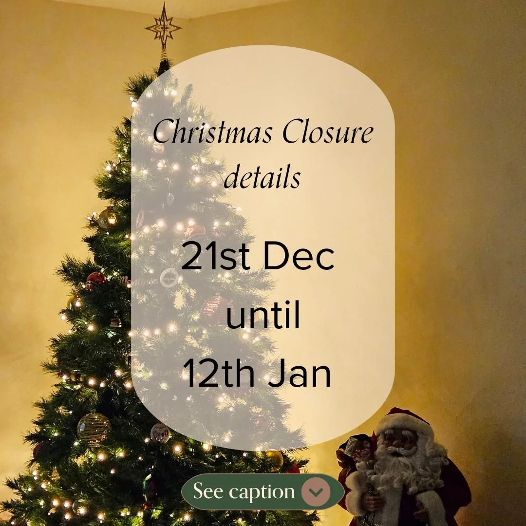 Hey team! I can't believe we are here, particularly after the last few weeks 😩🎄

Mindfully Curious will be closed over the Christmas/New Year period.

1:1 bookings are open from 12th Jan 2026 and yes I am accepting new referrals 😊

In the meantime