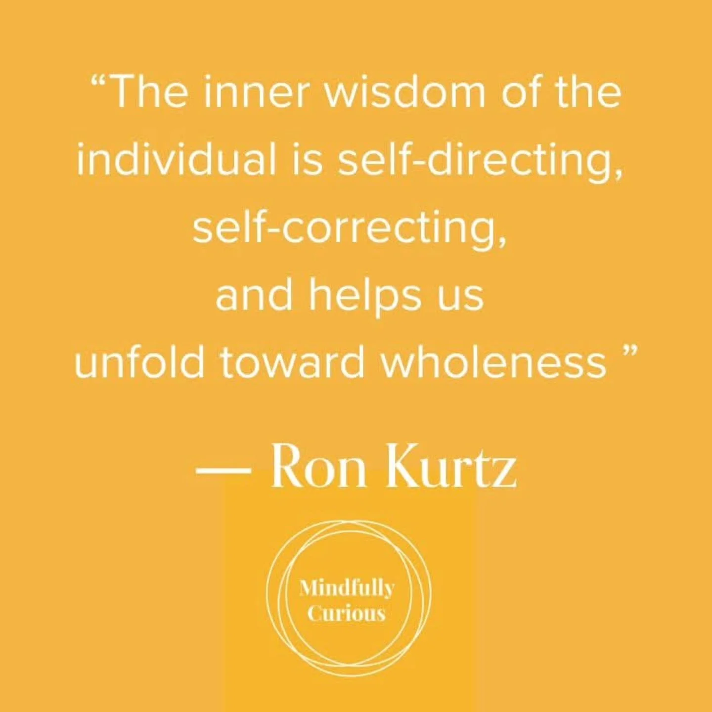 Sometimes the most powerful work isn&rsquo;t learning a new strategy or breathing technique.

It&rsquo;s learning to listen.

So many of us have been taught to override our bodies &mdash; to push through discomfort, doubt our instincts, or look outsi