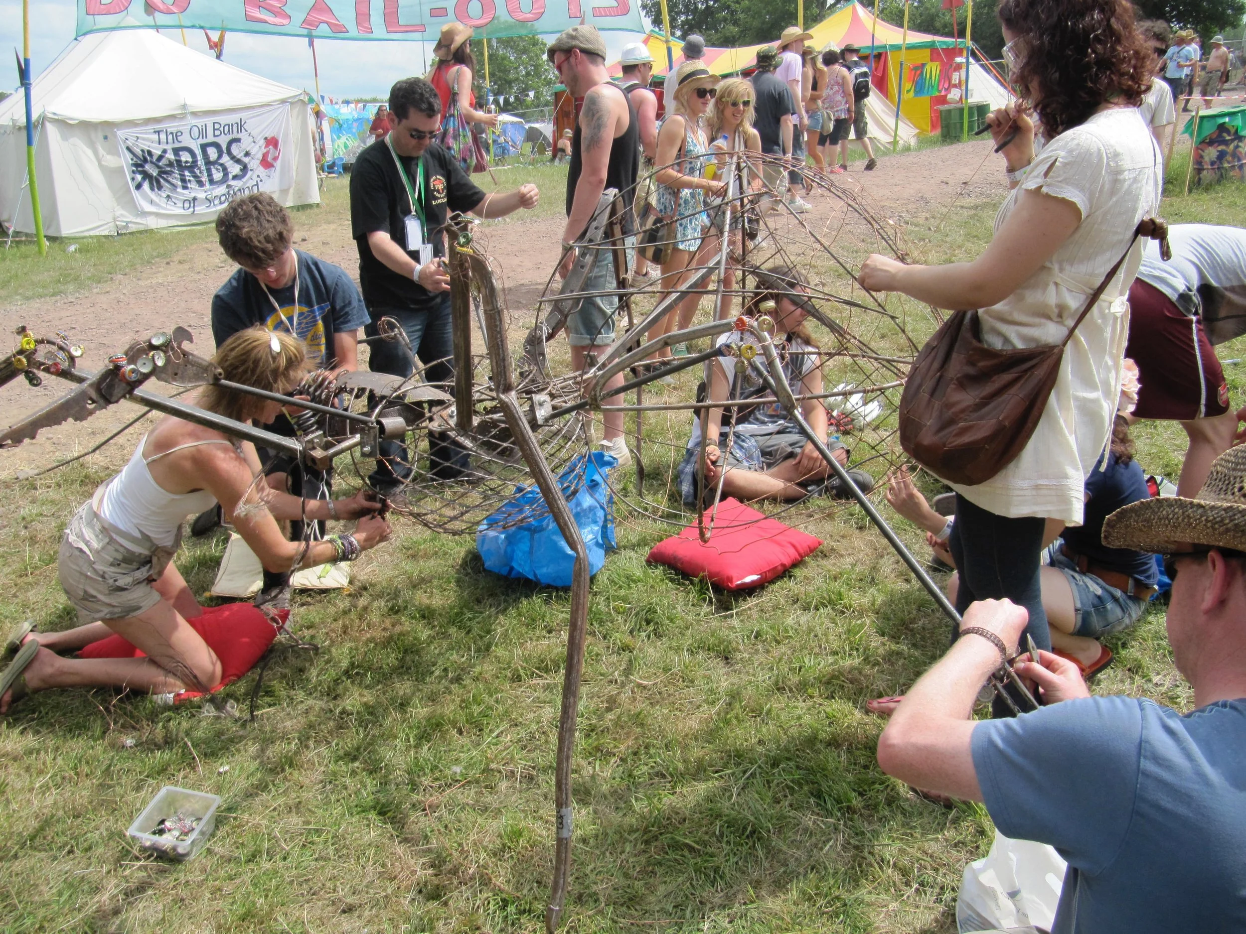 Giant Spider, Glastonbury Festival