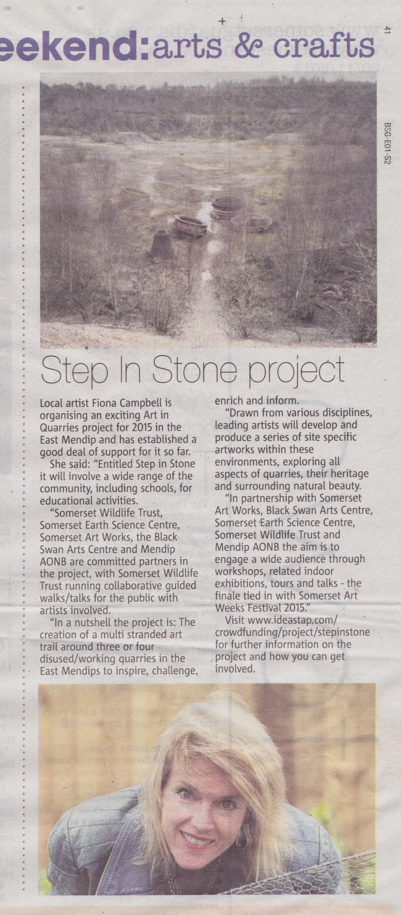 step in stone -Somerset Guardian 20:11:14