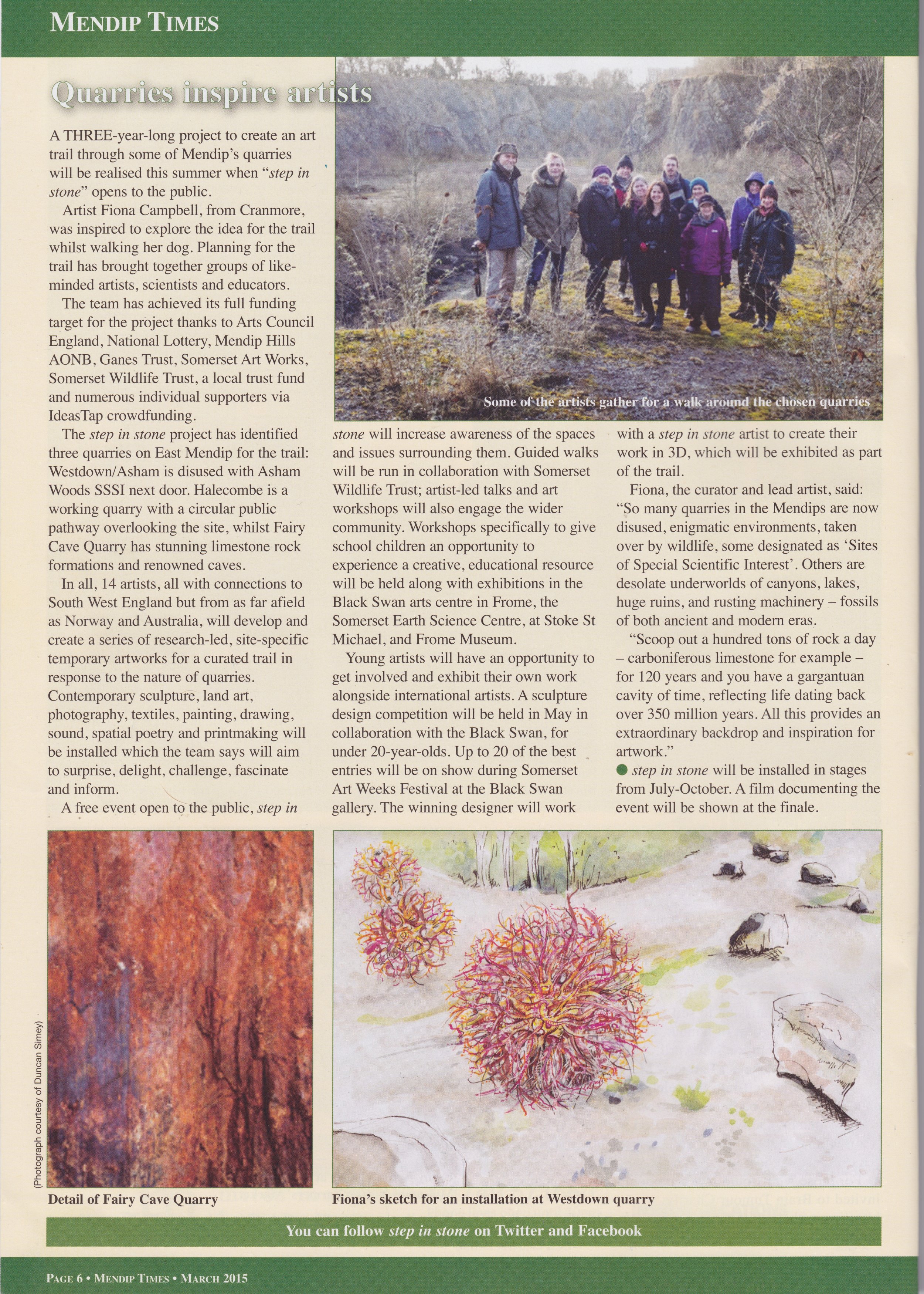 Mendip Times, spring '15