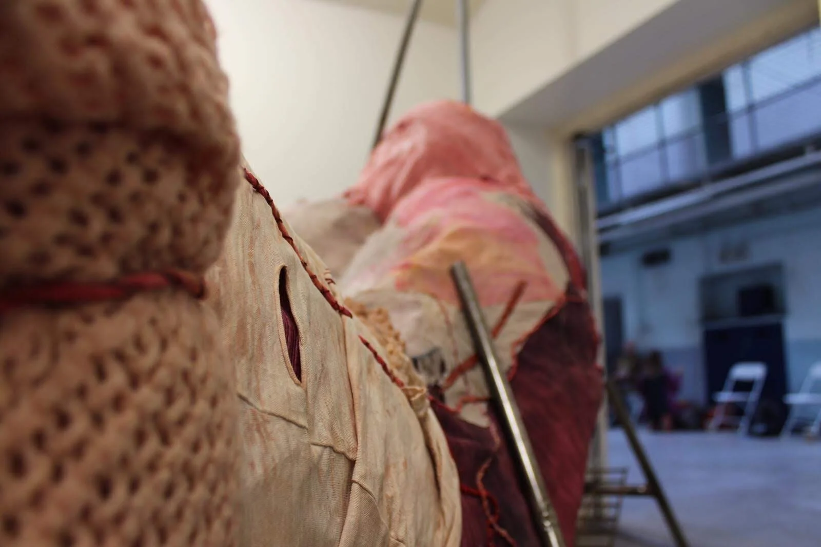 Tongue, Fiona Campbell, found and recycled materials. Photos: 1 Jason King; 2 Guinevere King