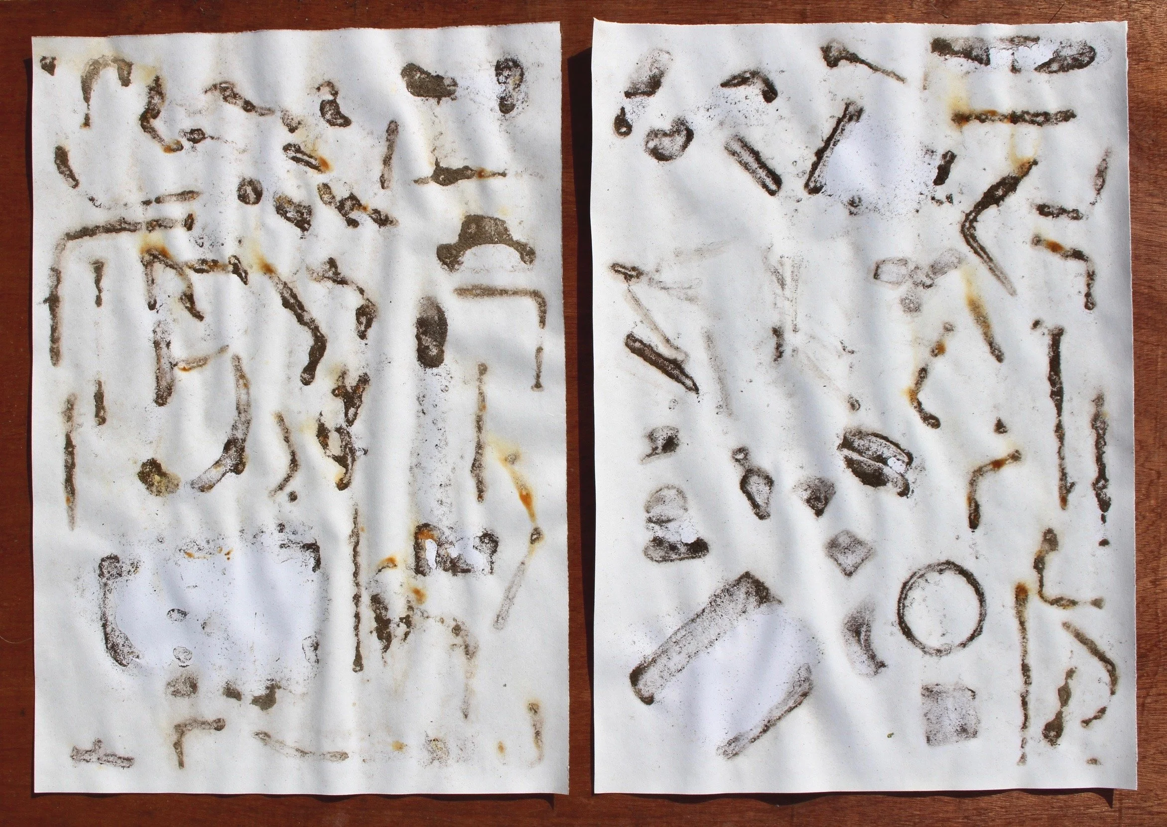 Found+Object+Prints+I+%26+II%2C+rust%2C+earth%2C+rain%2C+A3.jpg