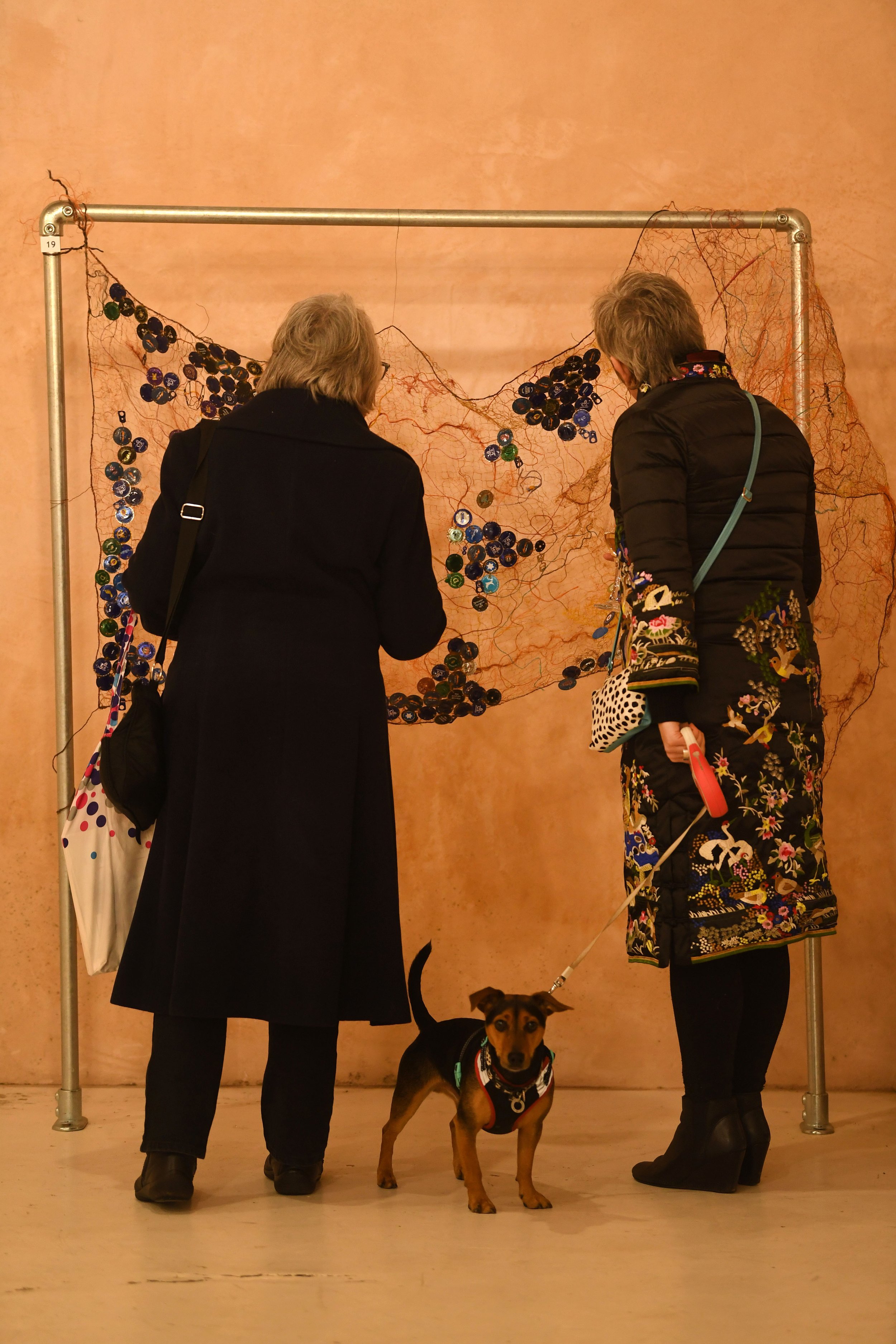 Onlookers, Opening Event, Fiona Campbell, solo exhibition. Photo by Russell Sach..jpg