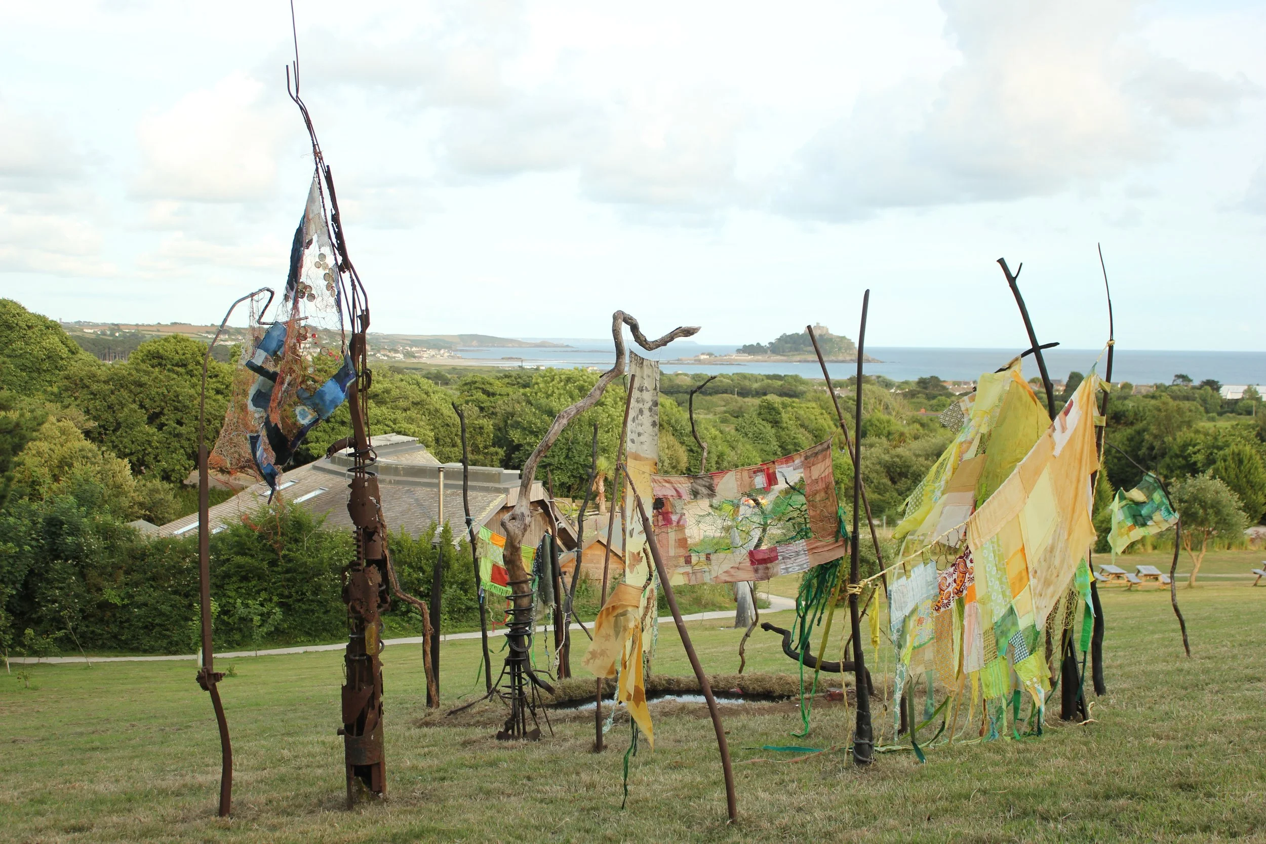 **Fiona Campbell, Flags of the Forest.JPG