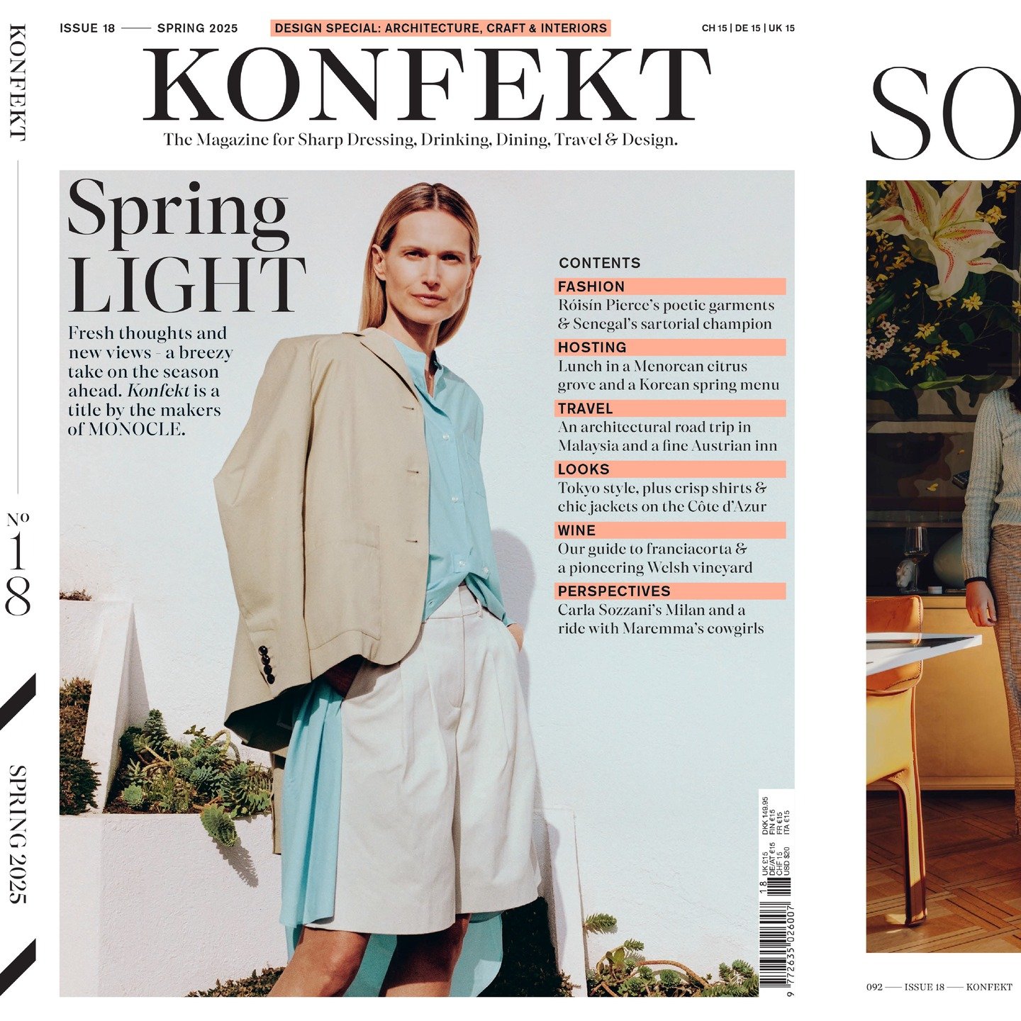 out now: SOUNDING BOARD. A conversation with designers and architects as they prepare to show their work at Italy's major design fairs.

KONFEKT spring issue

@asophiagrove
@konfektmagazine