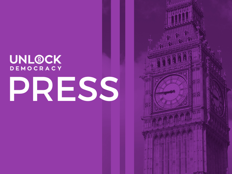 Representation of the People Bill is a good day for democracy - but further steps are needed to safeguard our politics