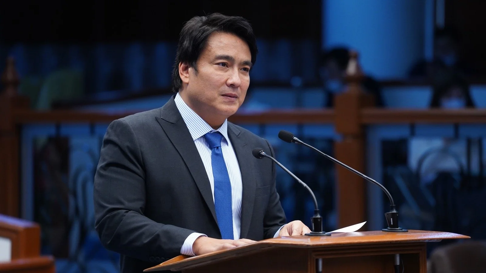 REVILLA IKINATUWA PAGKAKAARESTO SA SUSPEK&nbsp; SA DLSU STUDENT KILLING 