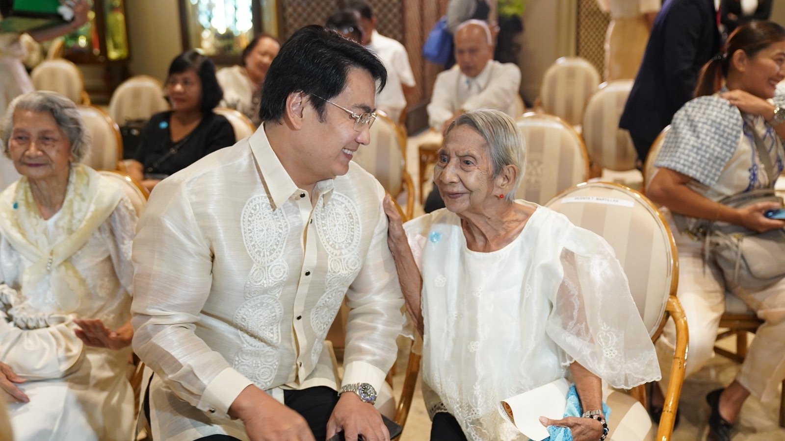 SENATOR BONG REVILLA CELEBRATES INAUGURAL PAYOUT OF P10K CASH GIFT FOR LOLOS &amp; LOLAS
