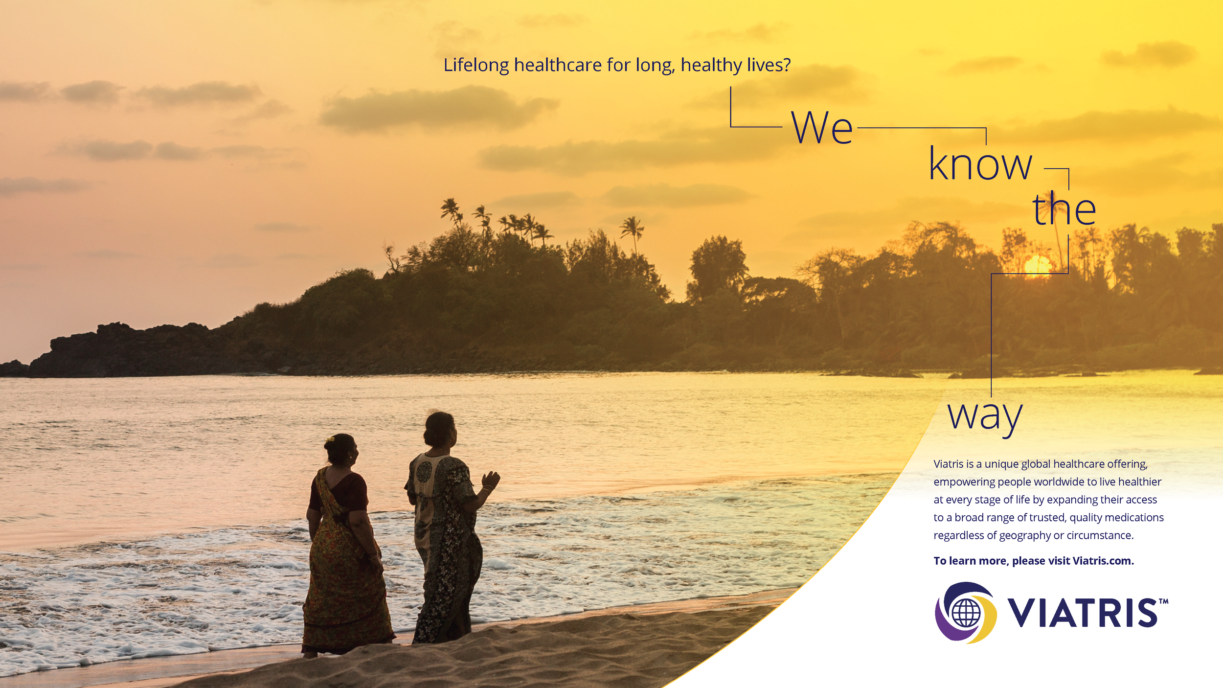 Corporate campaign print, India