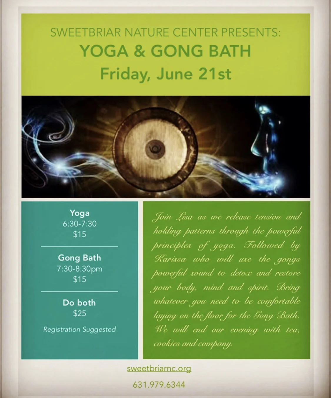 Yoga and Gong Bath