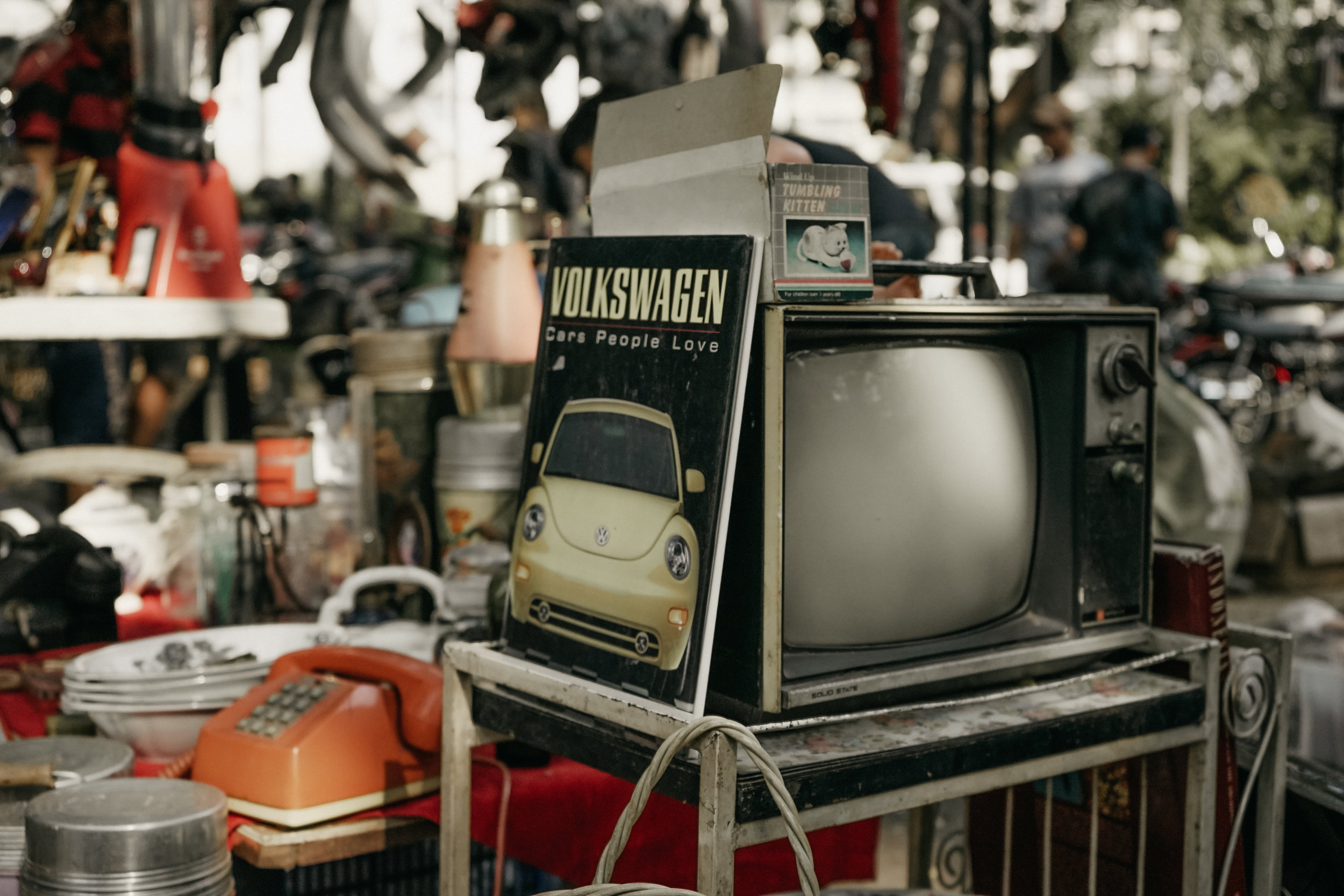 Outdoor Thrift Garage Sale