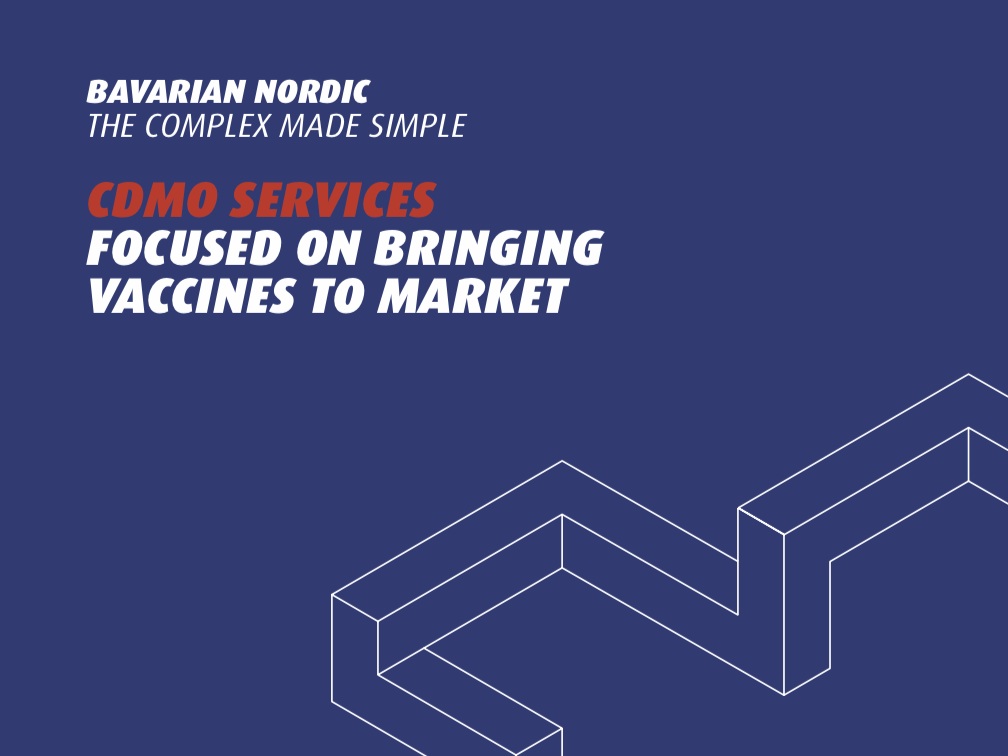Bavarian Nordic CDMO - Copywriting + Creative