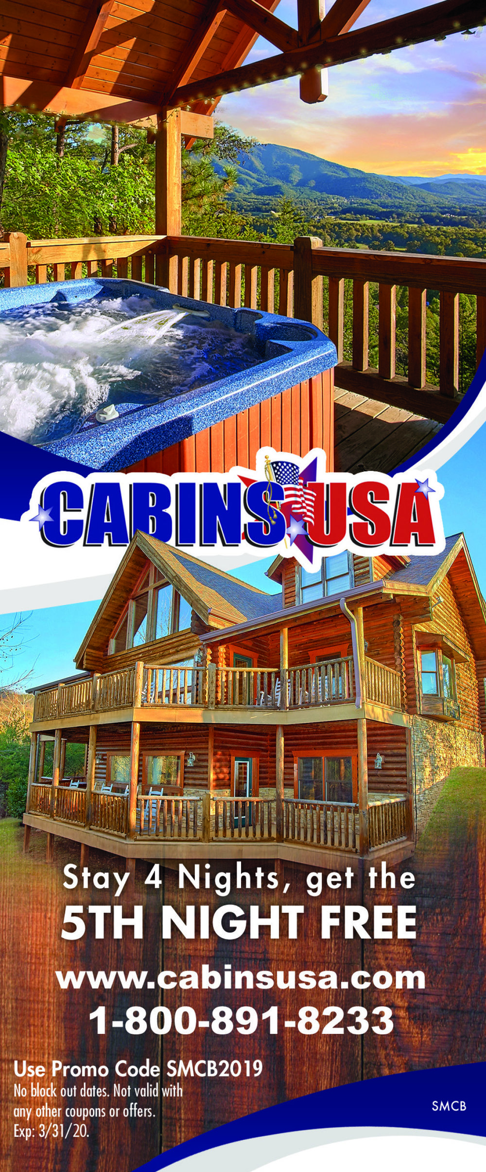 Cabins Usa Smoky Mountain Coupon Book