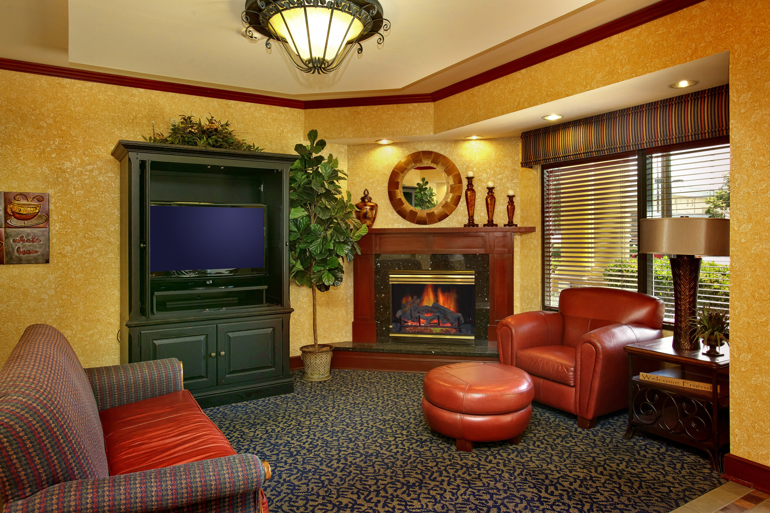 Shular Inn - Breakfast Area - Fireplace Area.jpg