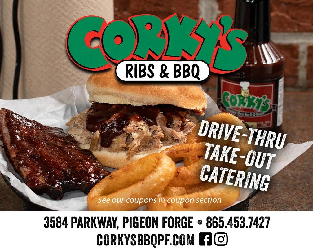 Corky's Ribs & BBQ Coupon — Smoky Mountain Coupon Book