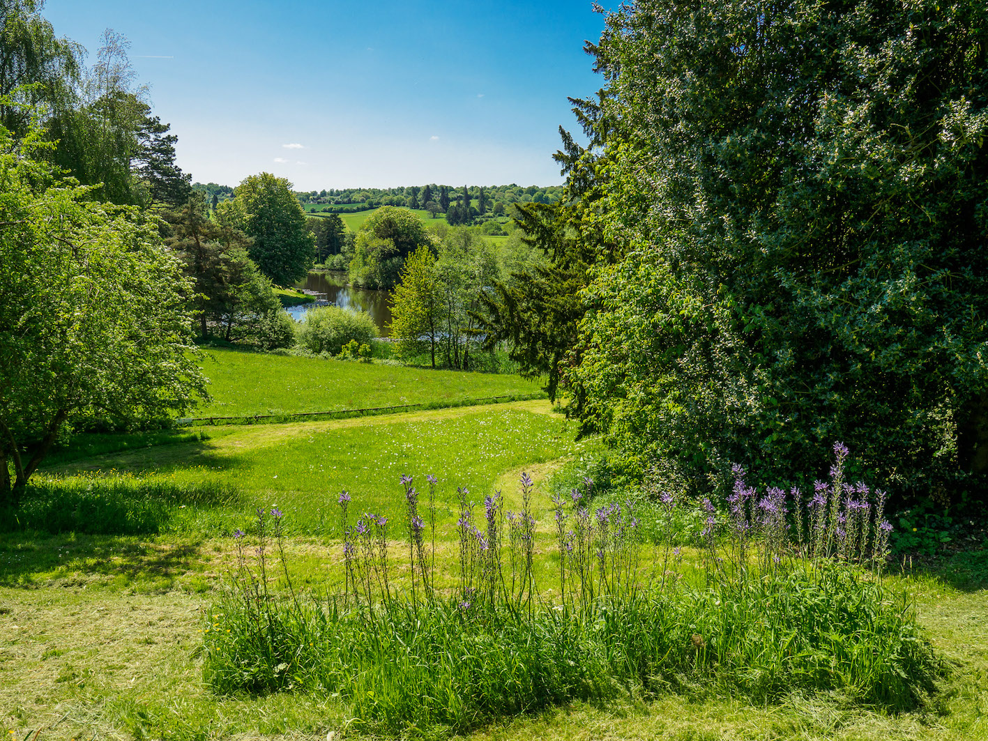 Whitbourne Hall. View over the lake, by Alan Yeates- Optimised.jpg