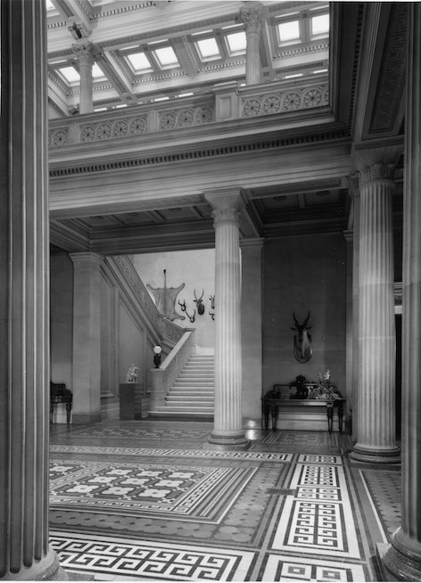 The atrium at Whitbourne Hall circa 1975 provided by Heather Colley .jpg