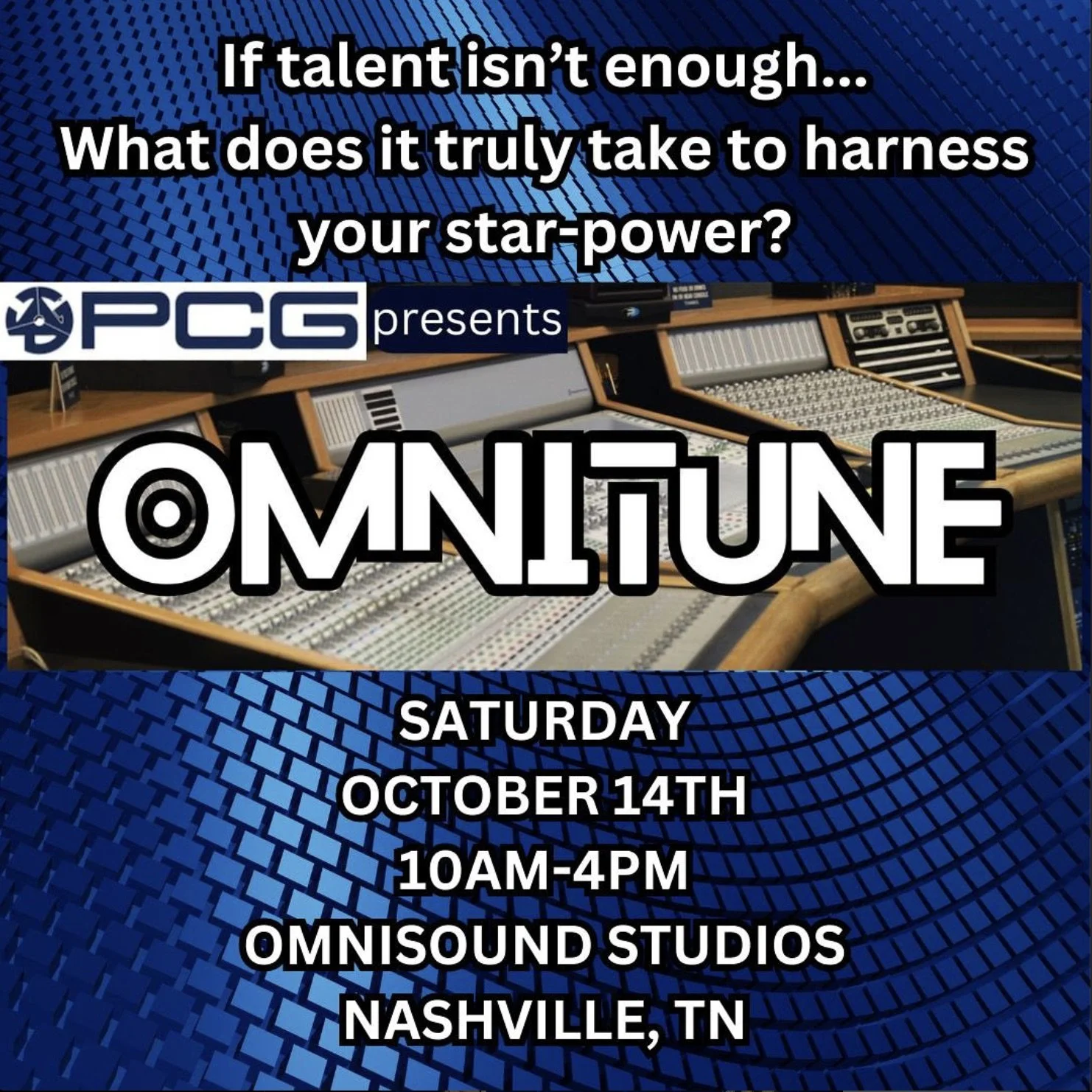 Co-Host: OMNITUNE Workshop