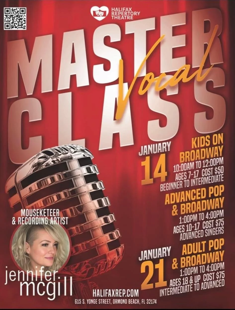 Coach: "Kids On Broadway" Vocal Master Class (in person!)