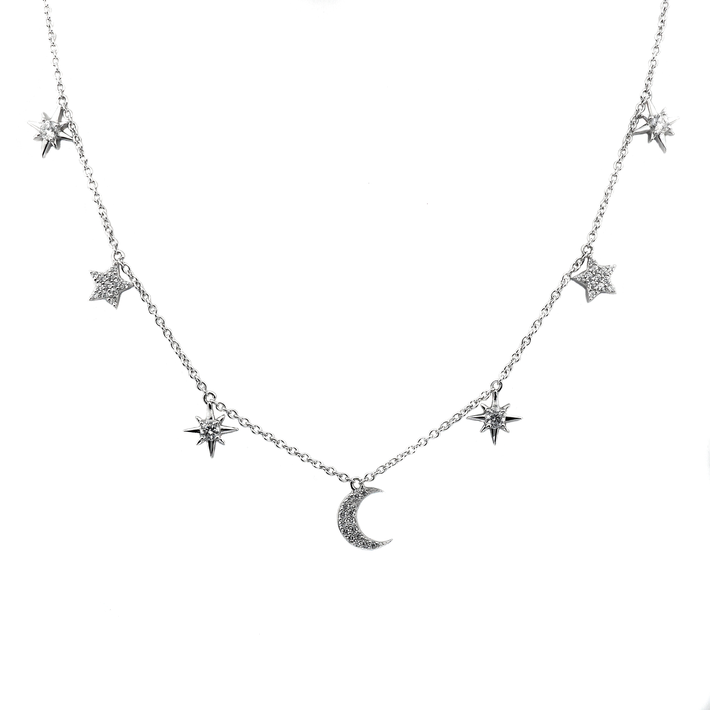 Star and Moonlight Necklace