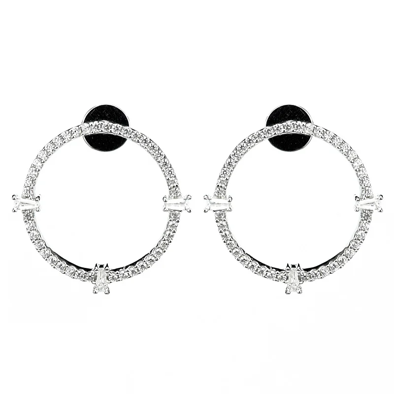 Minuit Pavé Drop Earrings