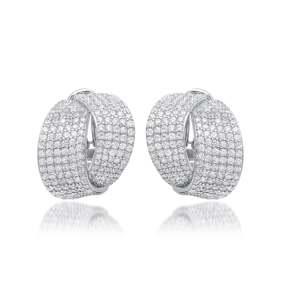 Abrazo Pavé Earrings