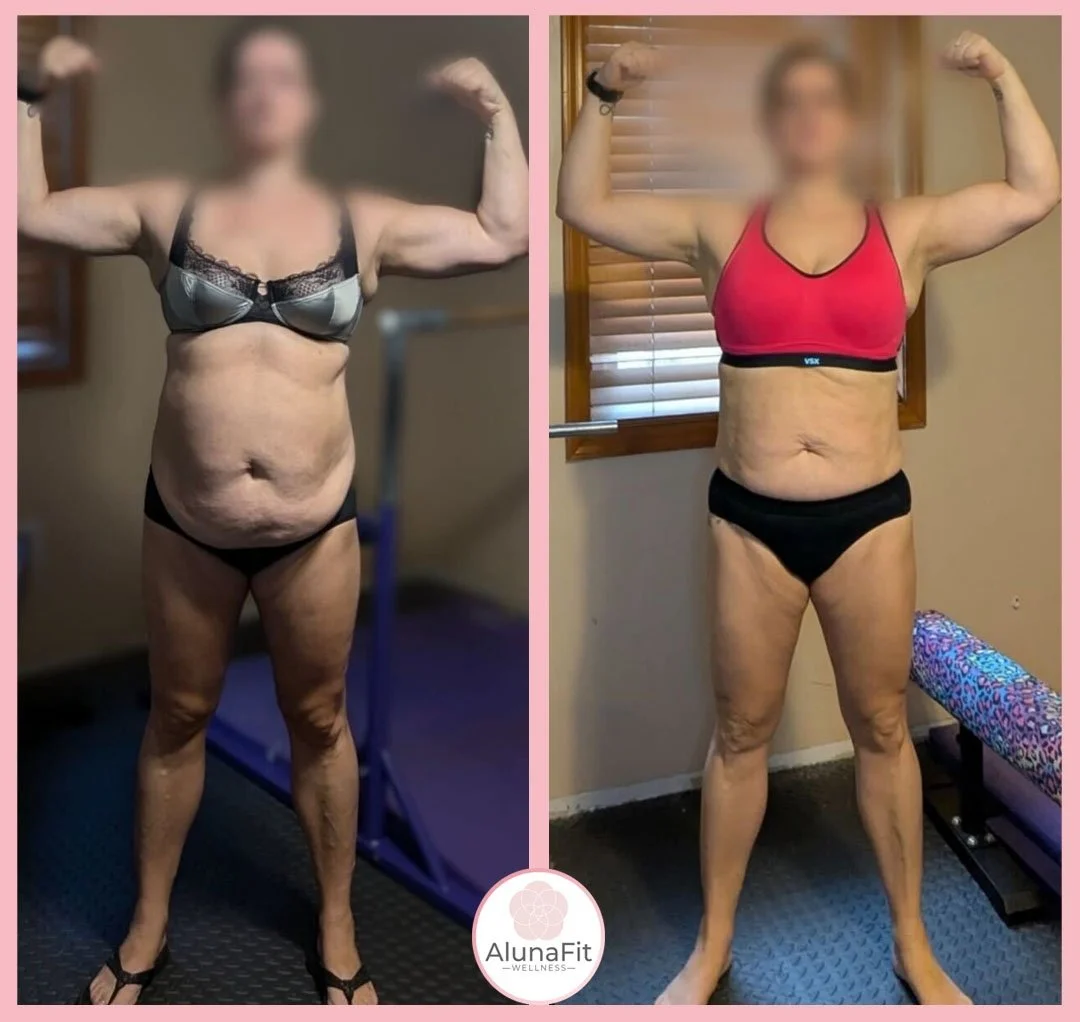 weight loss before and after transformation