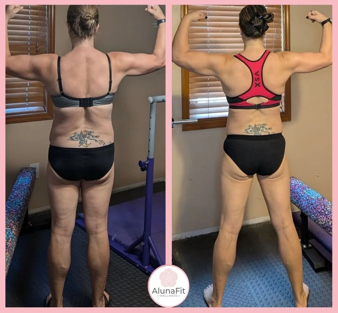 weight loss before and after transformation