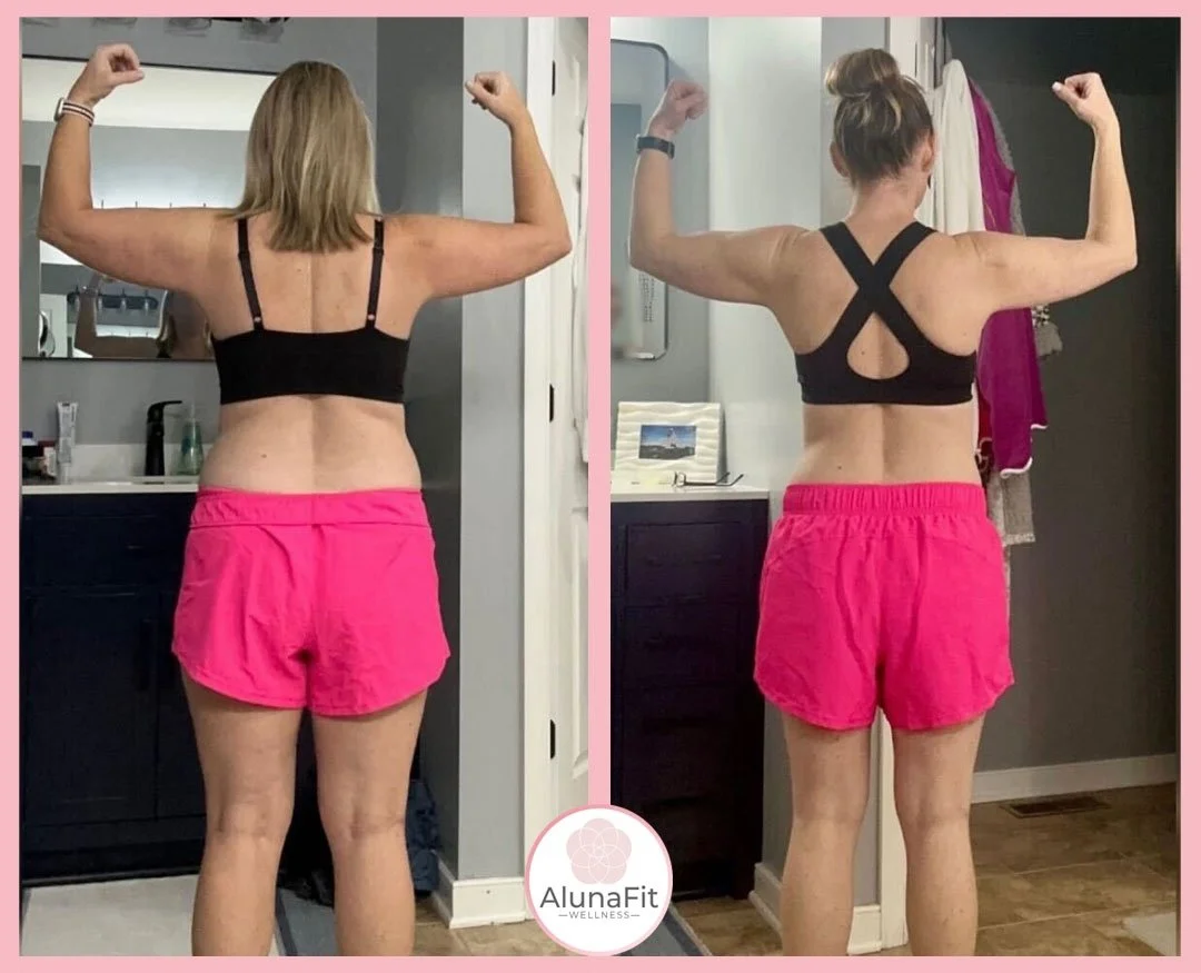 weight loss before and after transformation