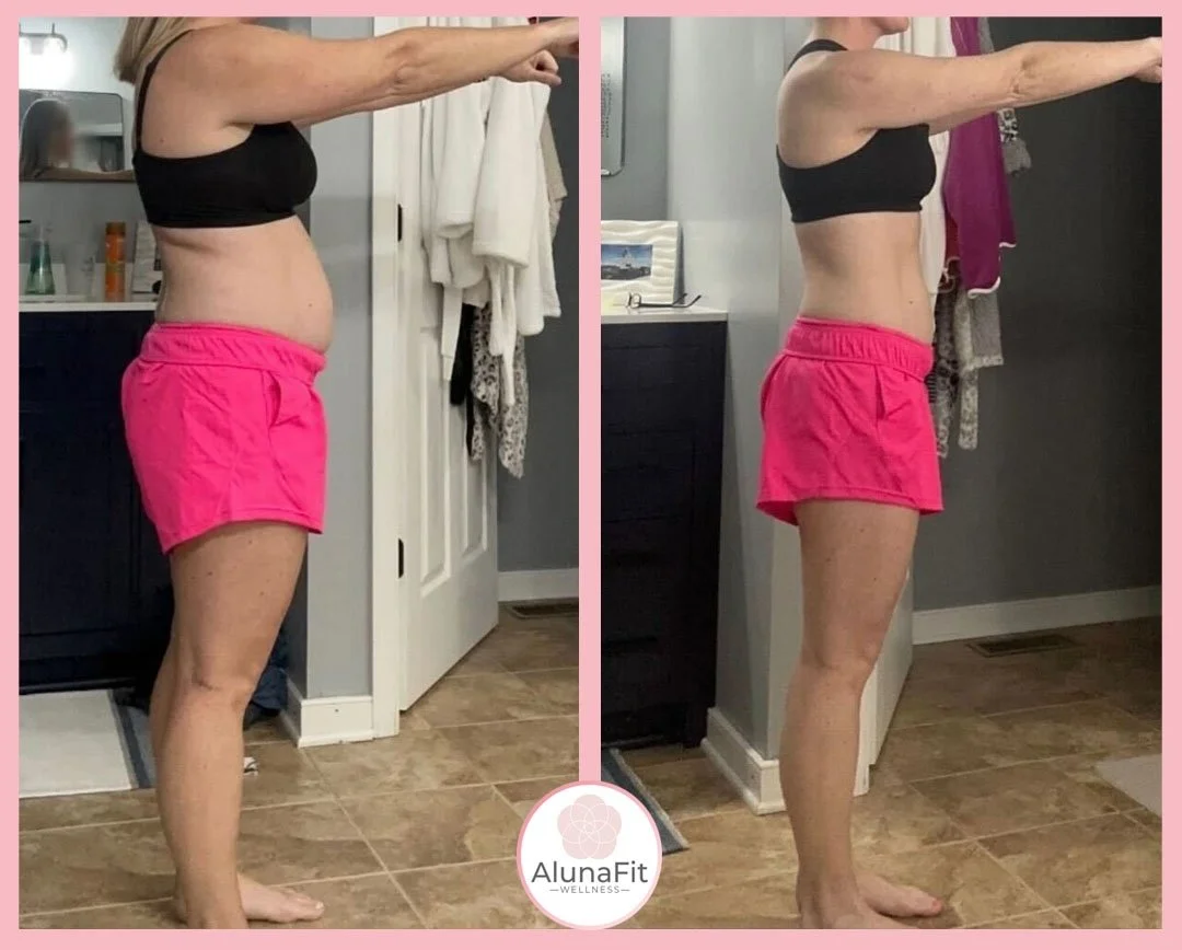 weight loss before and after transformation