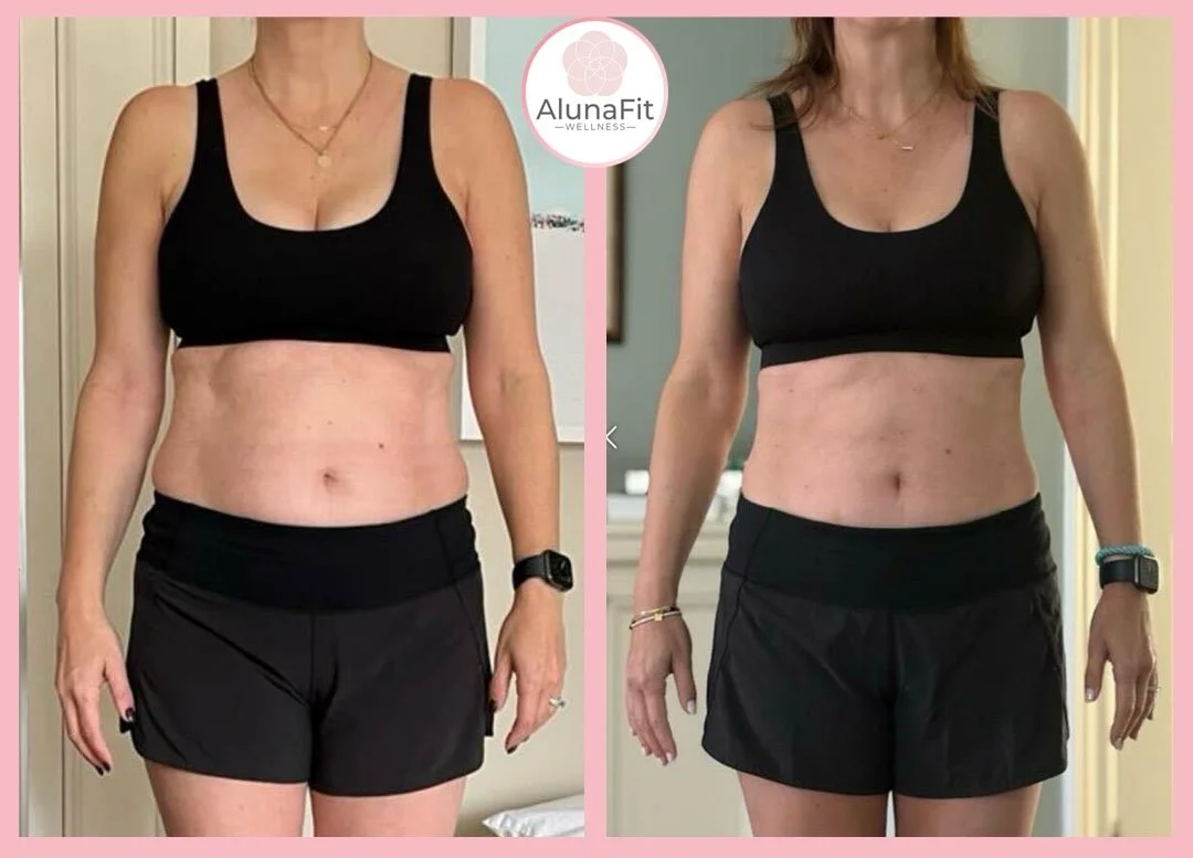 weight loss before and after transformation