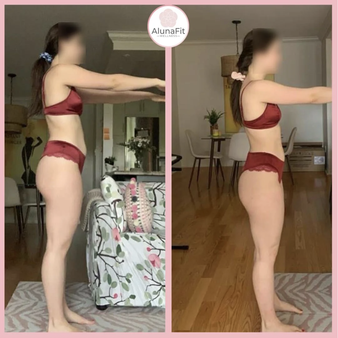 weight loss before and after transformation