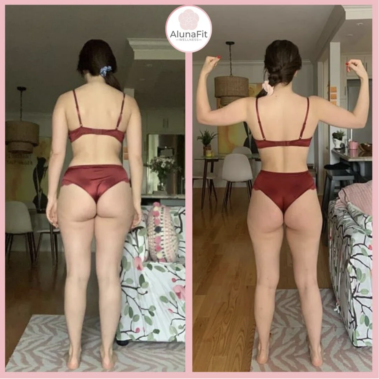 weight loss before and after transformation