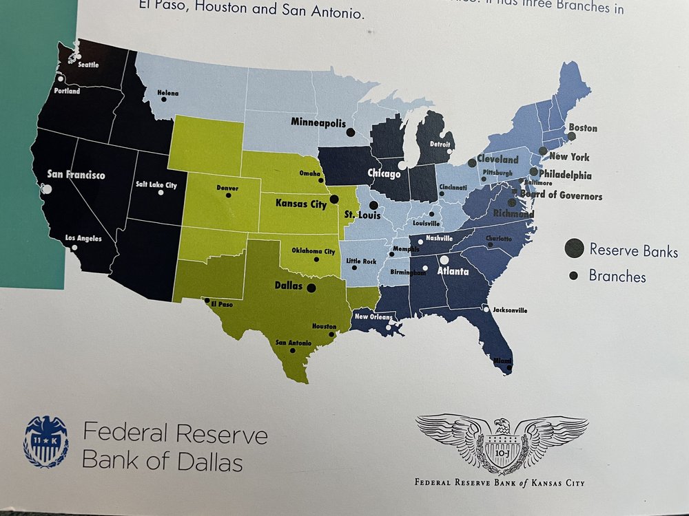 Federal Reserve Map