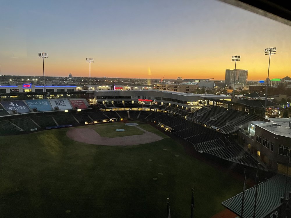 Ballpark at Sunset, Okla City