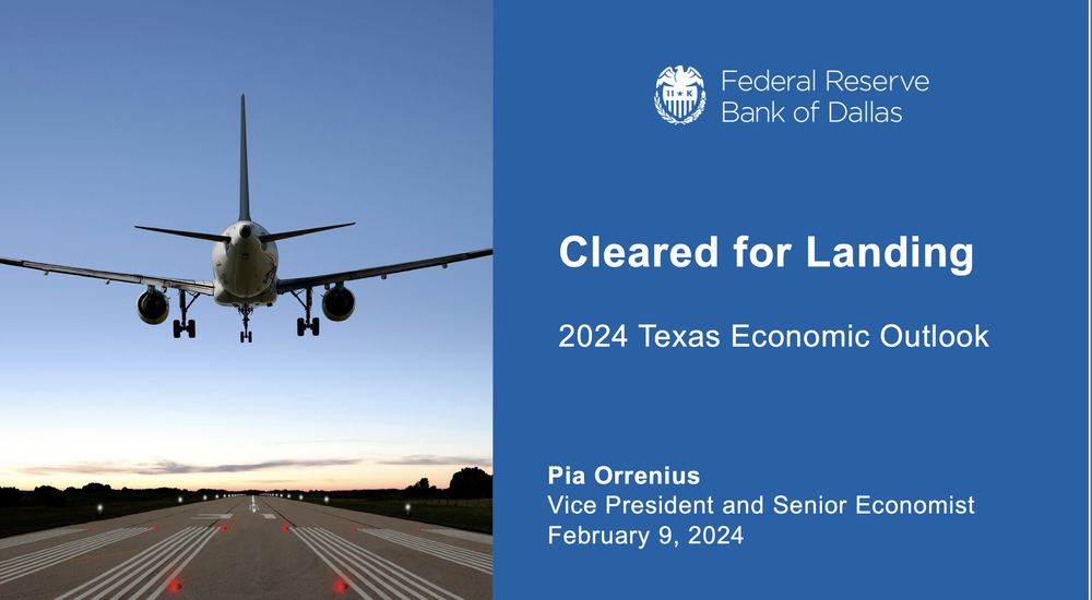 Dallas Fed Texas Outlook, 2024