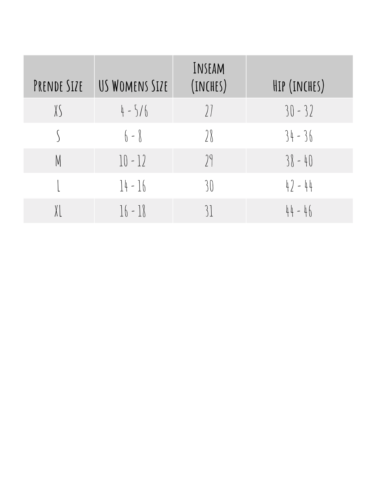 Large Prende Size Chart .png