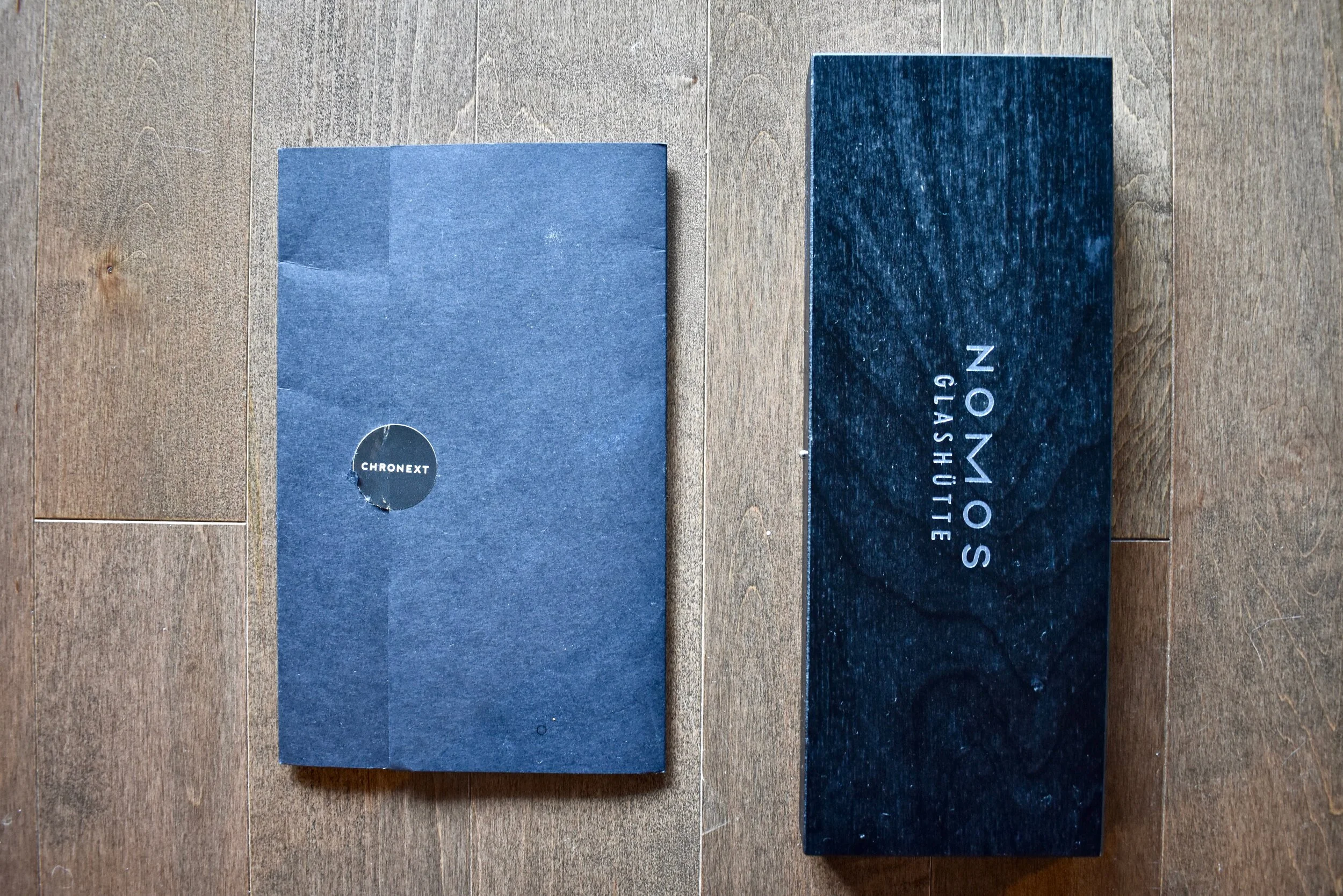 Watches are delivered from Chronext with both the typical box and papers customers receive from an authorized dealer as well as a certificate of authentication and warranty card from Chronext. Chronext provides a two-year warranty on all its watches.