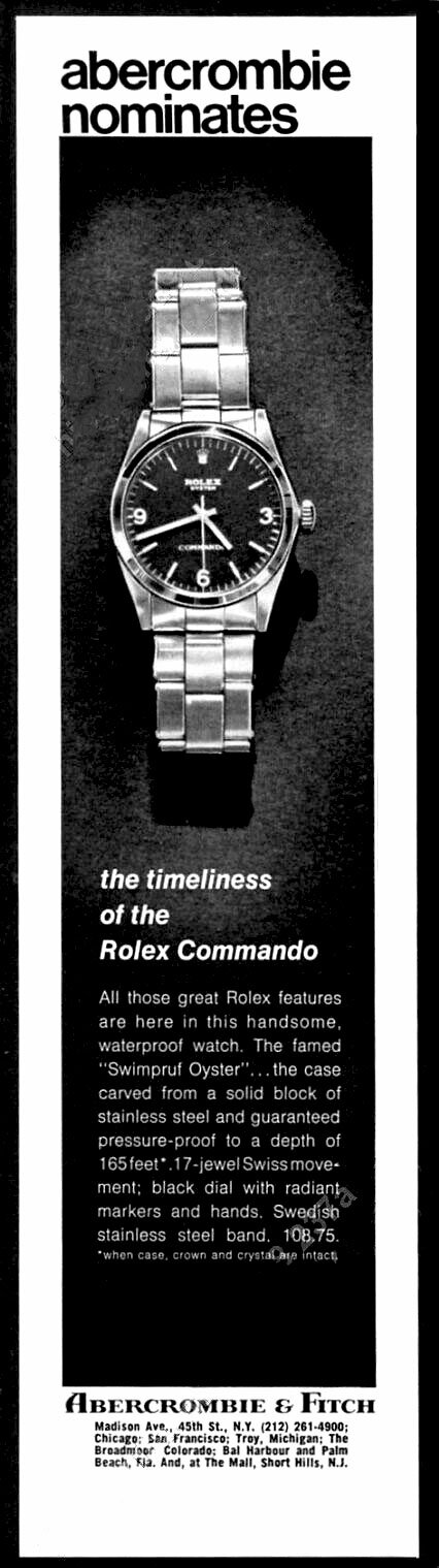 rolex commando 6429