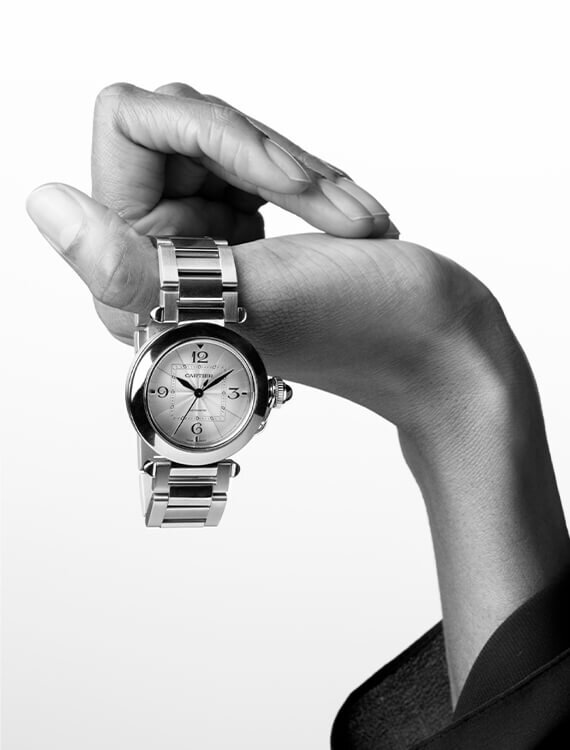 cartier watch ad